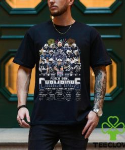 2023 Cotton Bowl Classic Champions Penn State Nittany Lions Team Name Player Signatures Shirt