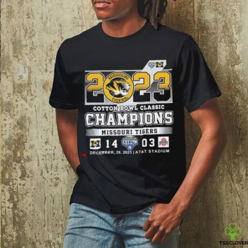 2023 Cotton Bowl Classic Missouri Tigers Champions 14 03 OSU hoodie, sweater, longsleeve, shirt v-neck, t-shirt