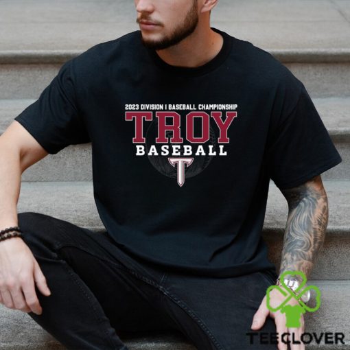 2023 Division I Championship Troy Baseball shirt