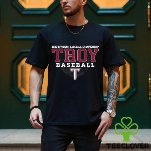 2023 Division I Championship Troy Baseball shirt