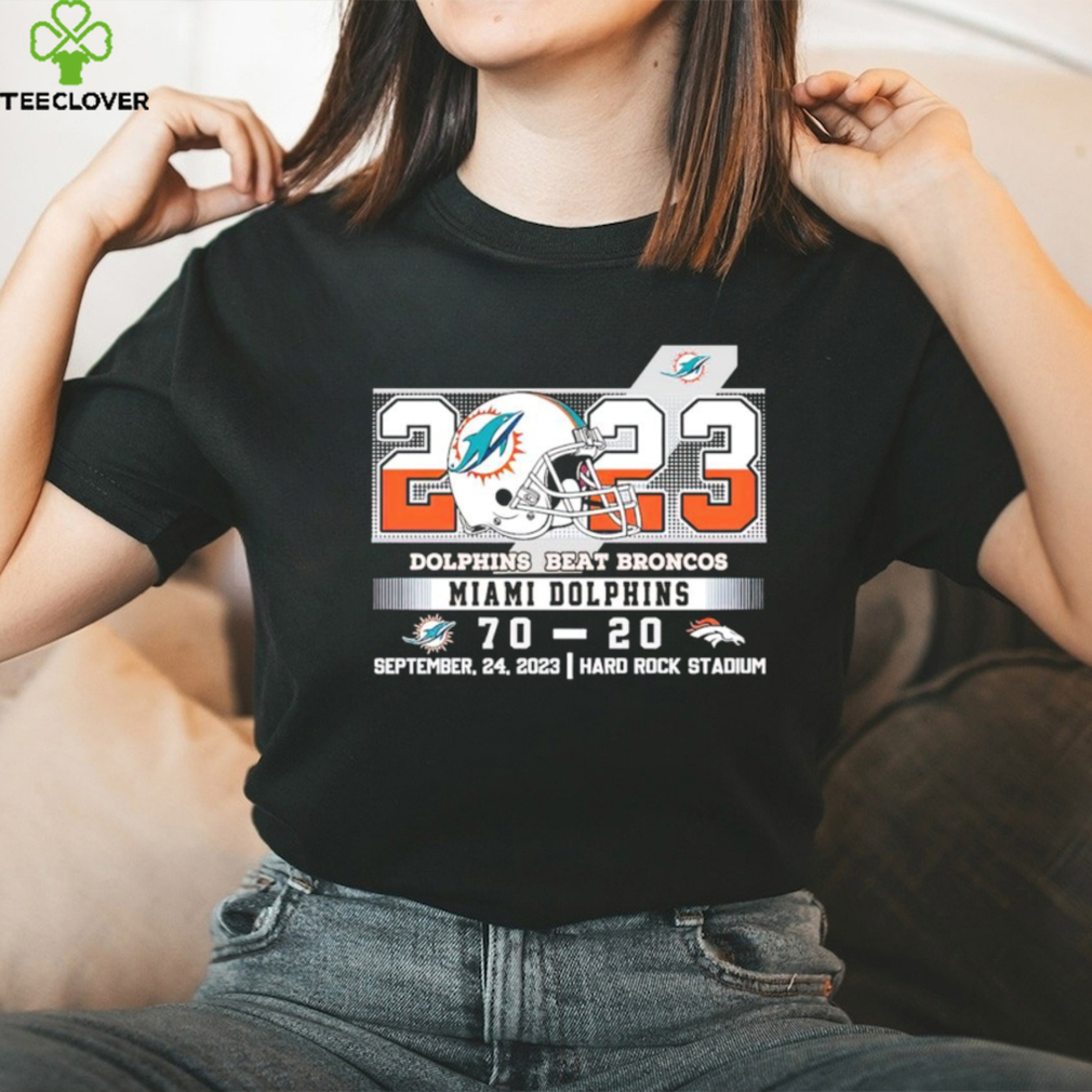 Miami Dolphins 70 20 Nuff Said Shirt