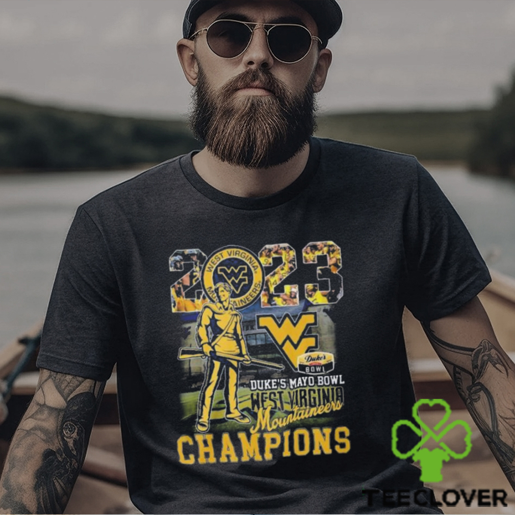 2023 Duke’s Mayo Bowl Champions West Virginia Mountaineers Shirt 2023 Duke’s Mayo Bowl Champions West Virginia Mountaineers Shirt