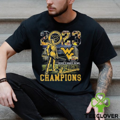 2023 Duke’s Mayo Bowl Champions West Virginia Mountaineers Shirt
