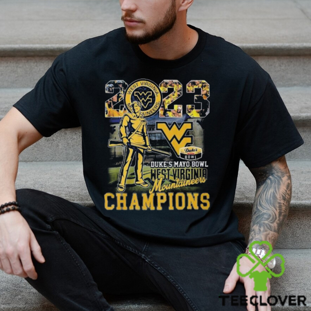 2023 Duke’s Mayo Bowl Champions West Virginia Mountaineers Shirt 2023 Duke’s Mayo Bowl Champions West Virginia Mountaineers Shirt