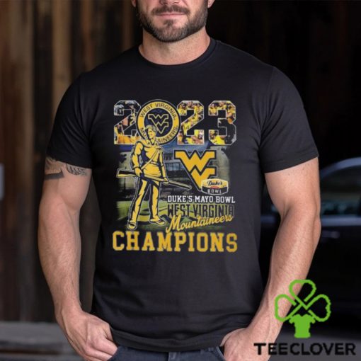 2023 Duke’s Mayo Bowl Champions West Virginia Mountaineers Shirt