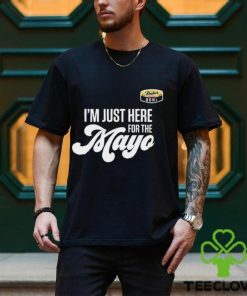 2023 Dukes Mayo Bowl Im Just Here For The Mayo Logo Shirt
