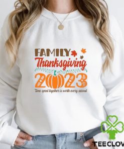 2023 Family Thanksgiving Shirt Matching Happy Sweatshirt Unisex