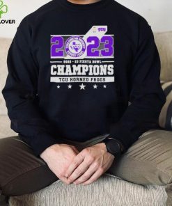 2023 Fiesta Bowl Champions Tcu Horned Frogs matchup hoodie, sweater, longsleeve, shirt v-neck, t-shirt