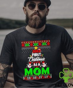 2023 First Christmas as a mom shirt