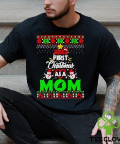 2023 First Christmas as a mom hoodie, sweater, longsleeve, shirt v-neck, t-shirt