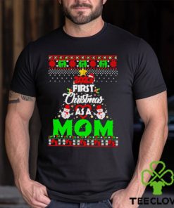 2023 First Christmas as a mom hoodie, sweater, longsleeve, shirt v-neck, t-shirt