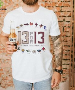 2023 Florida State Seminoles 13 for 13 Undefeated shirt