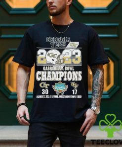 2023 Gasparilla Bowl Champions Georgia Tech Yellow Jackets 30 17 UCF Shirt