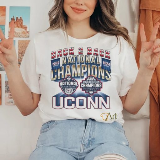 2023 Houston 2024 Phoenix Back 2 Back National Champions Uconn Shirt