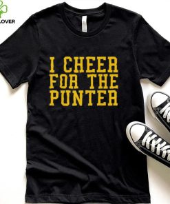 2023 I cheer For The Punter Funny Saying T Shirt
