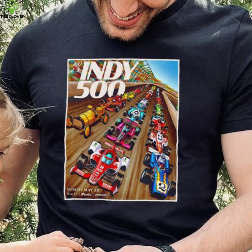 2023 Indy 500 cartoon poster hoodie, sweater, longsleeve, shirt v-neck, t-shirt