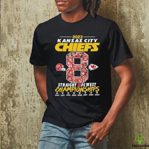 2023 Kansas City Chiefs 8 Straight Afc west Championships hoodie, sweater, longsleeve, shirt v-neck, t-shirt