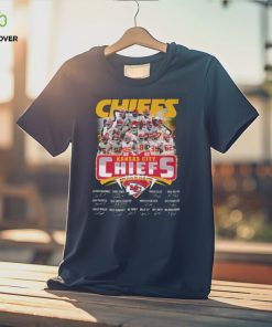 2023 Kansas City Chiefs Signatures Unisex T Shirt