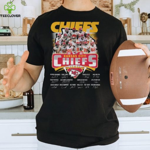 2023 Kansas City Chiefs Signatures Unisex T Shirt