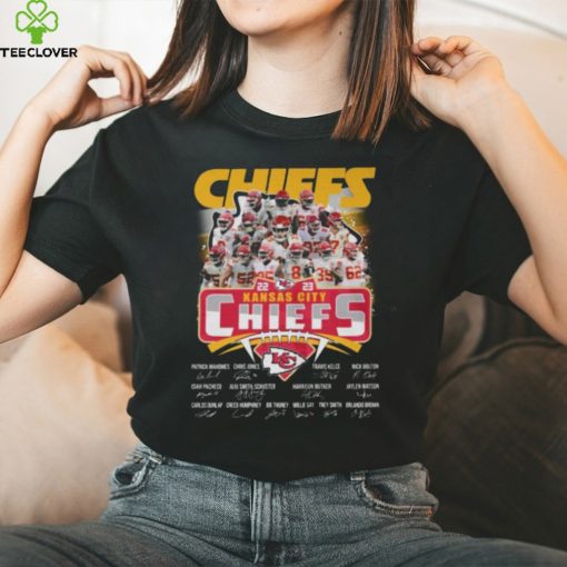 2023 Kansas City Chiefs Signatures Unisex T Shirt