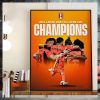 MLB The 2023 World Series Texas Ranges Vs Arizona Diamondbacks All Road Lead To October Poster Canvas