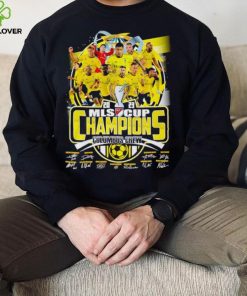 2023 MLS Cup Champions Columbus Crew signatures shirt