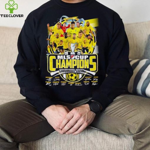 2023 MLS Cup Champions Columbus Crew signatures hoodie, sweater, longsleeve, shirt v-neck, t-shirt