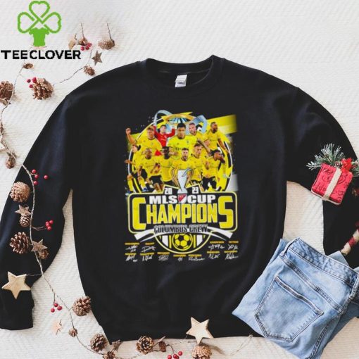 2023 MLS Cup Champions Columbus Crew signatures hoodie, sweater, longsleeve, shirt v-neck, t-shirt