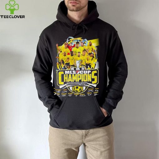 2023 MLS Cup Champions Columbus Crew signatures hoodie, sweater, longsleeve, shirt v-neck, t-shirt