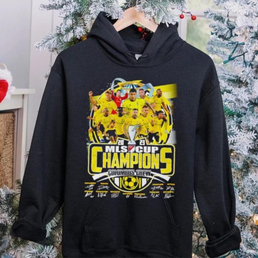 2023 MLS Cup Champions Columbus Crew signatures hoodie, sweater, longsleeve, shirt v-neck, t-shirt