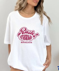 2023 Maneskin Rush Tour Du Monde 2023 T Shirts