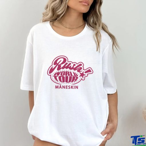 2023 Maneskin Rush Tour Du Monde 2023 T Shirts