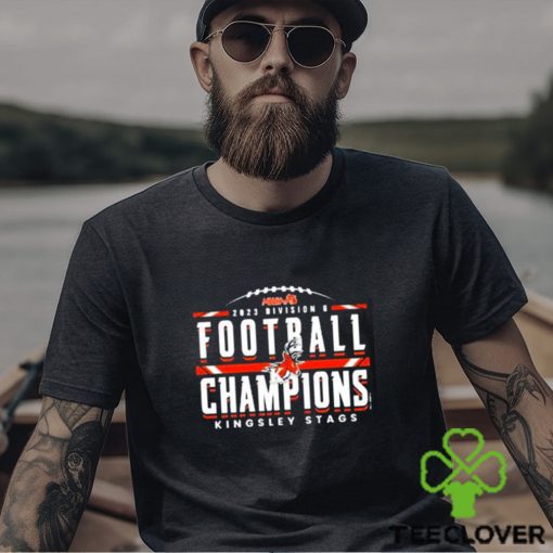 2023 Mhsaa Division 6 Football Champions Kingsley Stags Shirt