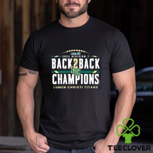 2023 Mhsaa Division 7 Football Champions Lumen Christi Titans Shirt
