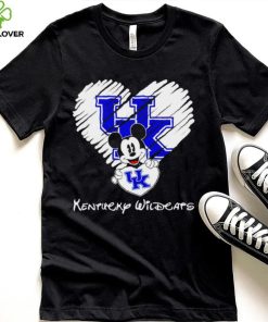 2023 Mickey Mouse heart Love Kentucky Wildcats logo shirt 2 2023 Mickey Mouse heart Love Kentucky Wildcats logo shirt