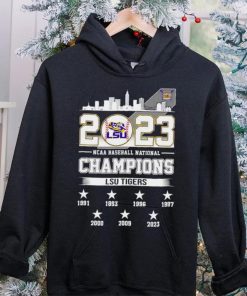 2023 NCAA Baseball National Champions LSU Tigers 7X Chams 7 stars shirt