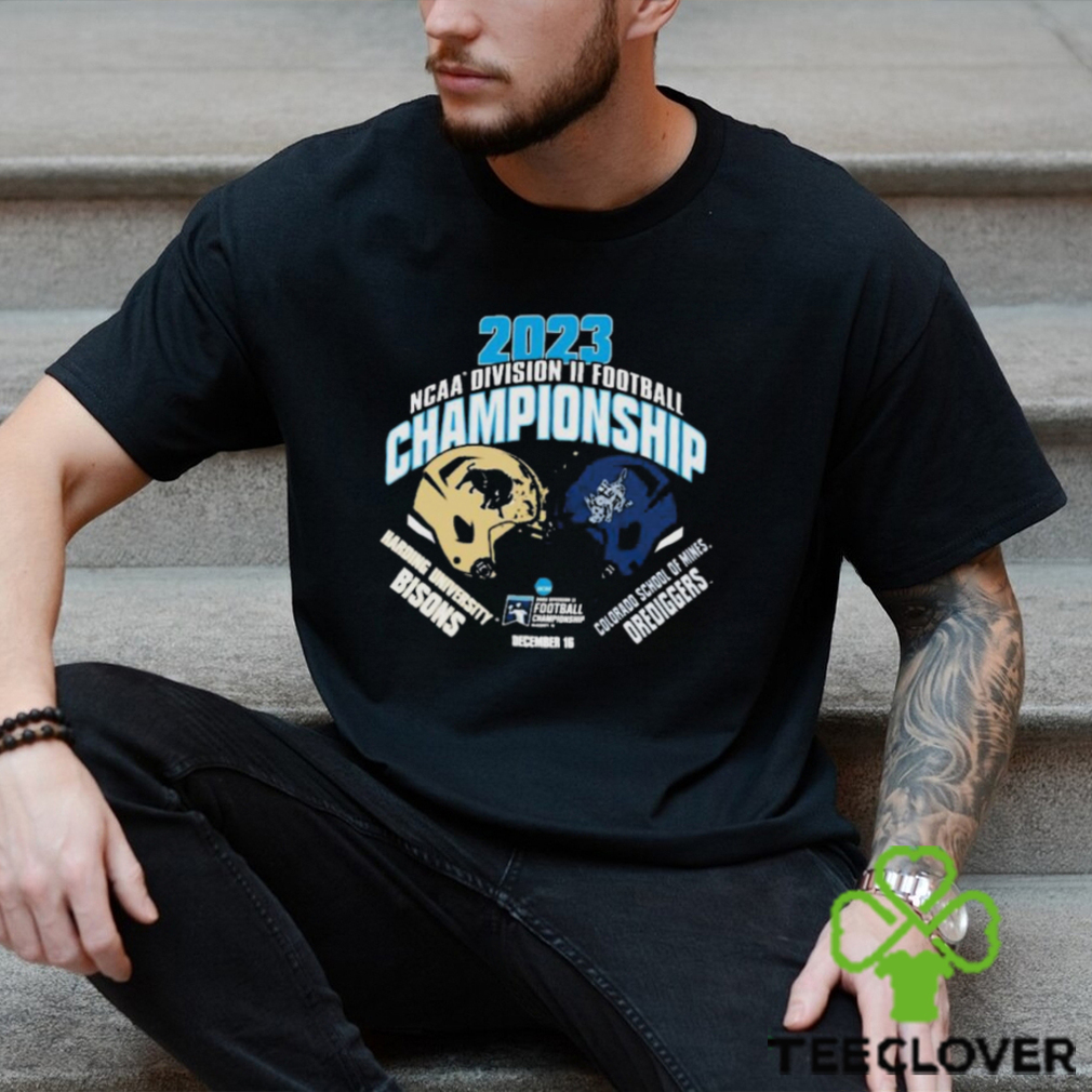 2023 NCAA Division II Football Championship Harding University Bisons Vs Colorado School Of Mines Orediggers Shirt 2023 NCAA Division II Football Championship Harding University Bisons Vs Colorado School Of Mines Orediggers Shirt
