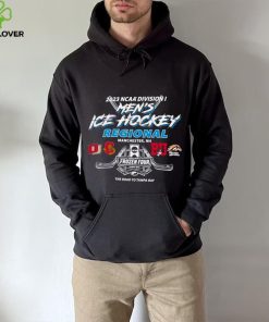 2023 NCAA Division Mens Ice Hockey Regional Manchester Champions shirt