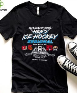 2023 NCAA Division Mens Ice Hockey Regional Manchester Champions shirt