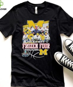 2023 NCAA Men’s Frozen Four Michigan Wolverines team shirt