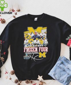 2023 NCAA Men’s Frozen Four Michigan Wolverines team shirt 1 2023 NCAA Men’s Frozen Four Michigan Wolverines team shirt