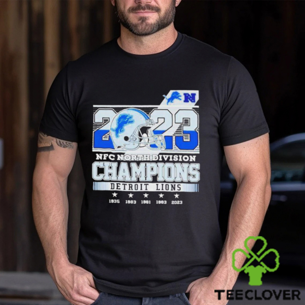 2023 NFC North Division Champions Detroit Lions Shirt