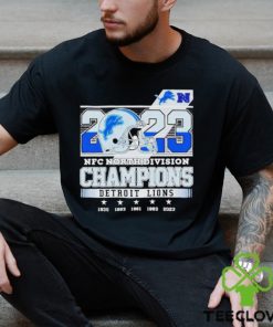 2023 NFC North Division Champions Detroit Lions Shirt