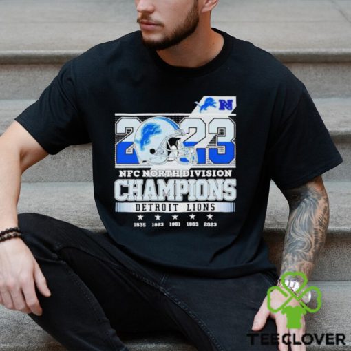 2023 NFC North Division Champions Detroit Lions Shirt