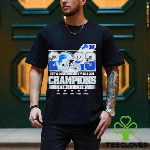 2023 NFC North Division Champions Detroit Lions Shirt