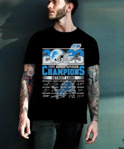 2023 NFC North Division Champions Detroit Lions Signatures Shirt 3 2023 NFC North Division Champions Detroit Lions Signatures Shirt