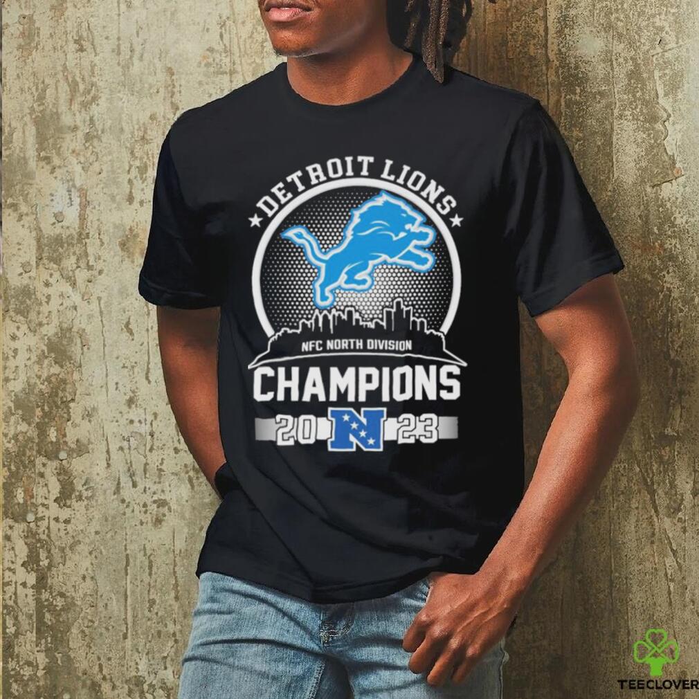 2023 NFC North Division Champions Detroit Lions T Shirt