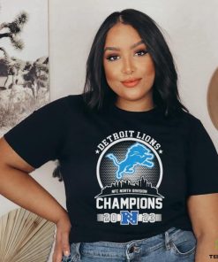 2023 NFC North Division Champions Detroit Lions T Shirt