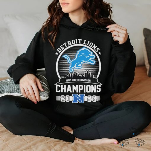 2023 NFC North Division Champions Detroit Lions T Shirt