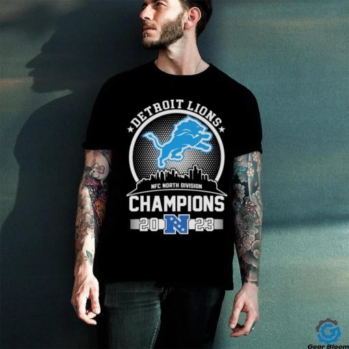 2023 NFC North Division Champions Detroit Lions T Shirt